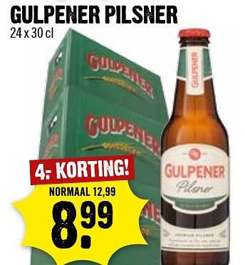 Aanbiedingen Gulpener pilsner - Gulpener - Geldig van 12/02/2017 tot 18/02/2017 bij Dirk III