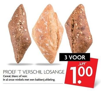 Aanbiedingen Proef `t verschil losange - Huismerk - Deka Markt - Geldig van 12/02/2017 tot 18/02/2017 bij Deka Markt