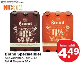 Aanbiedingen Brand speciaalbier - remote_pf_nl.BRAND - Geldig van 11/02/2017 tot 18/02/2017 bij Plus