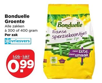 Aanbiedingen Bonduelle groente - Bonduelle - Geldig van 11/02/2017 tot 18/02/2017 bij Plus