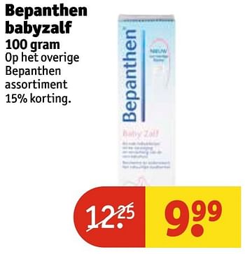 Aanbiedingen Bepanthen babyzalf - Bepanthen - Geldig van 14/02/2017 tot 19/02/2017 bij Kruidvat