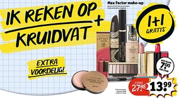 Aanbiedingen Max factor mascara 2000 calorie - Max Factor - Geldig van 14/02/2017 tot 19/02/2017 bij Kruidvat