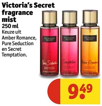 Aanbiedingen Victoria`s secret fragrance mist - Victoria Secret - Geldig van 14/02/2017 tot 19/02/2017 bij Kruidvat