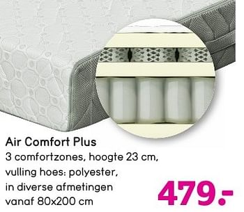 Aanbiedingen Air comfort plus - Huismerk - Leen Bakker - Geldig van 13/02/2017 tot 26/02/2017 bij Leen Bakker