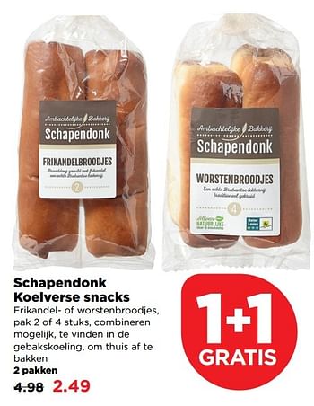 Aanbiedingen Schapendonk koelverse snacks - Schapendonk - Geldig van 19/02/2017 tot 25/02/2017 bij Plus