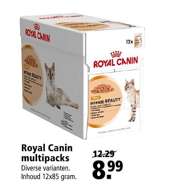 Aanbiedingen Royal canin multipacks - Royal Canin - Geldig van 13/02/2017 tot 26/02/2017 bij Welkoop
