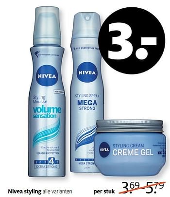 Aanbiedingen Nivea styling - Nivea - Geldig van 20/02/2017 tot 26/02/2017 bij Etos