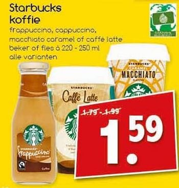 Aanbiedingen Starbucks koffie - Starbucks - Geldig van 19/02/2017 tot 25/02/2017 bij Agrimarkt