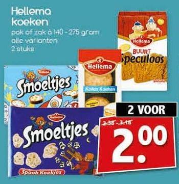 Aanbiedingen Hellema koeken - Hellema - Geldig van 19/02/2017 tot 25/02/2017 bij Agrimarkt