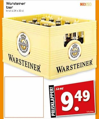 Aanbiedingen Warsteiner bier - Warsteiner - Geldig van 19/02/2017 tot 25/02/2017 bij Agrimarkt
