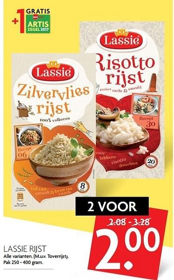 Aanbiedingen Lassie rijst - Lassie - Geldig van 19/02/2017 tot 25/02/2017 bij Deka Markt