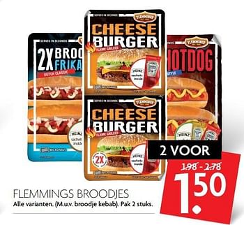 Aanbiedingen Flemmings broodjes - Flemming's - Geldig van 19/02/2017 tot 25/02/2017 bij Deka Markt