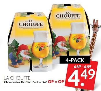 Aanbiedingen La chouffe - La Chouffe - Geldig van 19/02/2017 tot 25/02/2017 bij Deka Markt