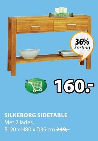 Aanbiedingen Silkeborg sidetable - Huismerk - Jysk - Geldig van 14/02/2017 tot 26/02/2017 bij Jysk