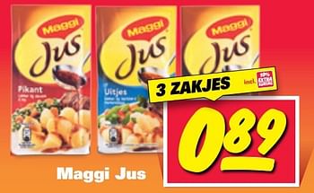 Aanbiedingen Maggi jus - MAGGI - Geldig van 20/02/2017 tot 26/02/2017 bij Nettorama