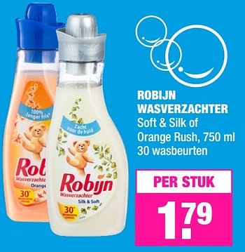 Aanbiedingen Robijn wasverzachter - Robijn - Geldig van 21/02/2017 tot 27/02/2017 bij Big Bazar