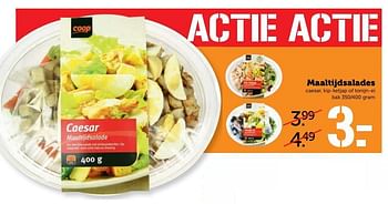 Aanbiedingen Maaltijdsalades - Huismerk - Coop - Geldig van 20/02/2017 tot 26/02/2017 bij Coop