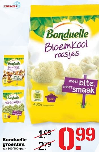 Aanbiedingen Bonduelle groenten - Bonduelle - Geldig van 20/02/2017 tot 26/02/2017 bij Coop