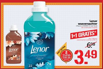 Aanbiedingen Lenor wasverzachter - Lenor - Geldig van 20/02/2017 tot 26/02/2017 bij Coop