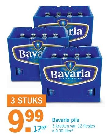 Aanbiedingen Bavaria pils - Bavaria - Geldig van 20/02/2017 tot 26/02/2017 bij Albert Heijn