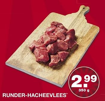 Aanbiedingen Runder-hacheevlees - Huismerk - Aldi - Geldig van 19/02/2017 tot 26/02/2017 bij Aldi