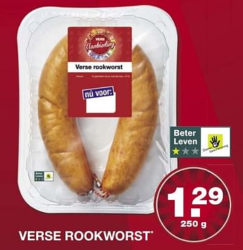 Aanbiedingen Verse rookworst - Huismerk - Aldi - Geldig van 19/02/2017 tot 26/02/2017 bij Aldi