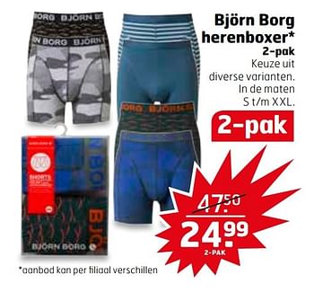 Aanbiedingen Björn borg herenboxer - Huismerk - Trekpleister - Geldig van 21/02/2017 tot 26/02/2017 bij Trekpleister