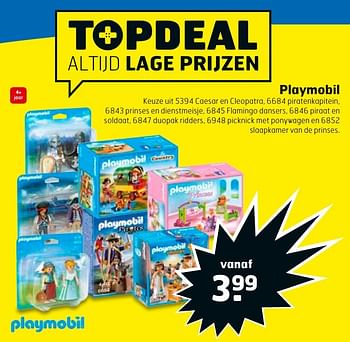 Aanbiedingen Playmobil - Playmobil - Geldig van 13/02/2017 tot 26/02/2017 bij Trekpleister