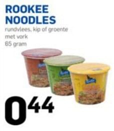 Aanbiedingen Rookee noodles - Rookee - Geldig van 22/02/2017 tot 28/02/2017 bij Action