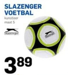 Aanbiedingen Slazenger voetbal - Slazenger - Geldig van 22/02/2017 tot 28/02/2017 bij Action
