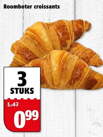 Aanbiedingen Roomboter croissants - Huismerk Poiesz - Geldig van 20/02/2017 tot 26/02/2017 bij Poiesz