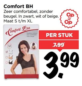 Aanbiedingen Comfort bh - Comfort - Geldig van 26/02/2017 tot 04/03/2017 bij Vomar