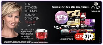 Aanbiedingen Olaz verstevigende dagcrème anti-wrinkle spf - Olaz - Geldig van 21/02/2017 tot 05/03/2017 bij Kruidvat