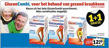 Aanbiedingen Glucosamine - Glucon Combi - Geldig van 21/02/2017 tot 05/03/2017 bij Kruidvat
