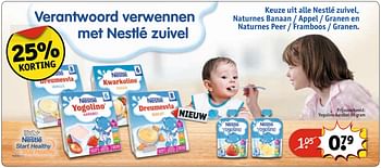 Aanbiedingen Yogolino aardbei - Nestlé - Geldig van 21/02/2017 tot 05/03/2017 bij Kruidvat