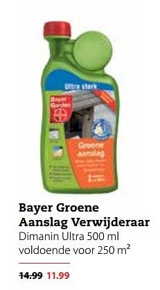 Aanbiedingen Bayer groene aanslag verwijderaar - Bayer - Geldig van 20/02/2017 tot 05/03/2017 bij Boerenbond