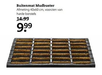 Aanbiedingen Buitenmat mudbuster - Huismerk- Boerenbond - Geldig van 20/02/2017 tot 05/03/2017 bij Boerenbond