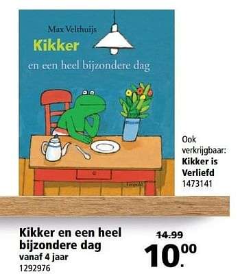 Aanbiedingen Kikker en een heel bijzondere dag - Huismerk - Bart Smit - Geldig van 20/02/2017 tot 05/03/2017 bij Bart Smit