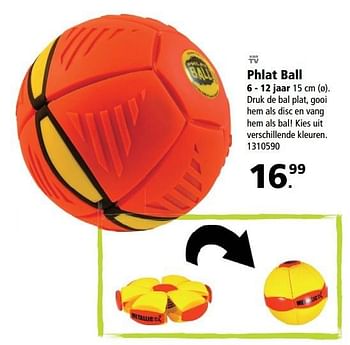 Aanbiedingen Phlat ball - Huismerk - Intertoys - Geldig van 20/02/2017 tot 05/03/2017 bij Intertoys