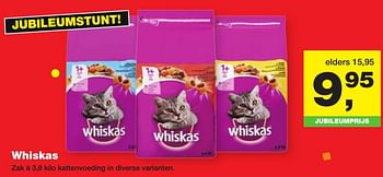 Aanbiedingen Whiskas - Whiskas - Geldig van 20/02/2017 tot 05/03/2017 bij Jumper