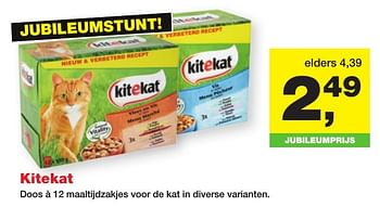 Aanbiedingen Kitekat - Kitekat - Geldig van 20/02/2017 tot 05/03/2017 bij Jumper