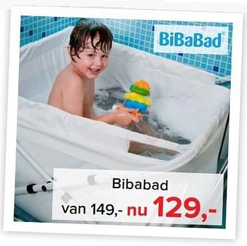 Aanbiedingen Bibabad - BibaBad - Geldig van 01/02/2017 tot 05/03/2017 bij Baby-Dump