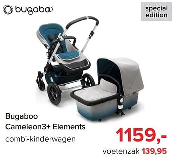 Aanbiedingen Bugaboo cameleon3+ elements - Bugaboo - Geldig van 01/02/2017 tot 05/03/2017 bij Baby-Dump