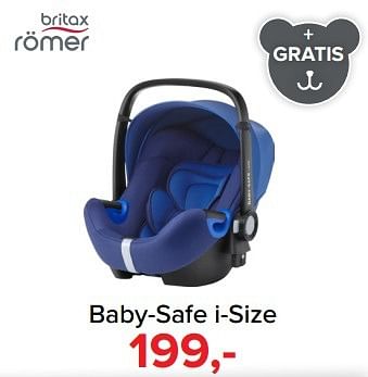 Aanbiedingen Baby-safe i-size - Britax - Geldig van 01/02/2017 tot 05/03/2017 bij Baby-Dump