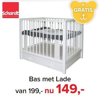 Aanbiedingen Bas met lade - Schardt - Geldig van 01/02/2017 tot 05/03/2017 bij Baby-Dump