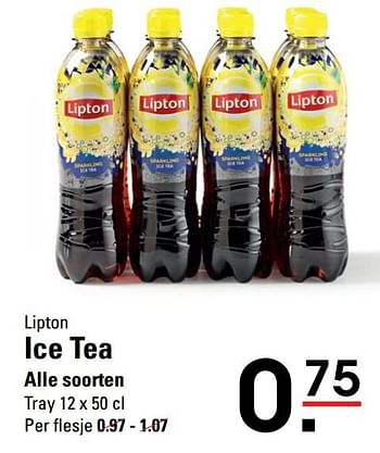Aanbiedingen Lipton ice tea - Lipton - Geldig van 15/02/2017 tot 06/03/2017 bij Sligro
