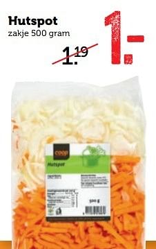 Aanbiedingen Hutspot - Huismerk - Coop - Geldig van 27/02/2017 tot 05/03/2017 bij Coop