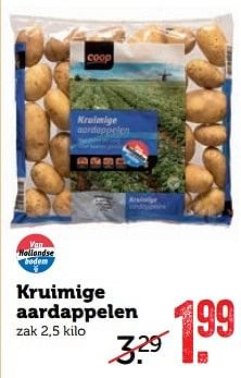 Aanbiedingen Kruimige aardappelen - Huismerk - Coop - Geldig van 27/02/2017 tot 05/03/2017 bij Coop