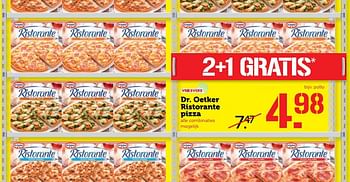Aanbiedingen Dr. oetker ristorante pizza - Dr. Oetker - Geldig van 27/02/2017 tot 05/03/2017 bij Coop