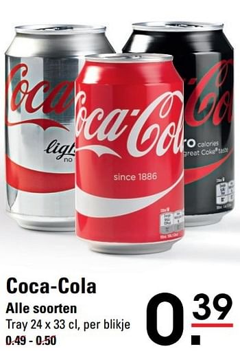 Aanbiedingen Coca-cola - Coca Cola - Geldig van 15/02/2017 tot 06/03/2017 bij Sligro